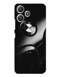 Чехол для Xiaomi POCO M6 Pro (5G) с картинкой «Эмблема BMW — макро» Чехол для Xiaomi POCO M6 Pro (5G) с картинкой «Эмблема BMW — макро»