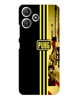 Чехол для Xiaomi POCO M6 Pro (5G) с картинкой «PUBG — камуфляжный шлем»