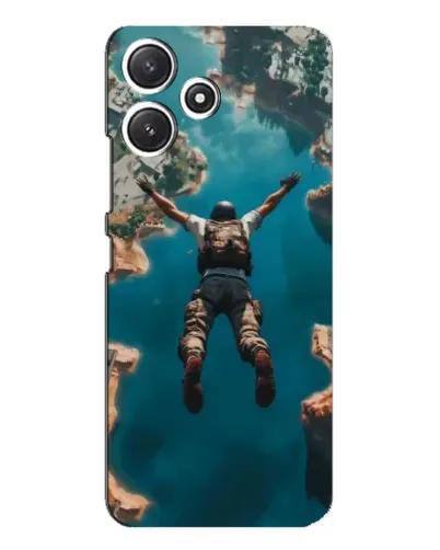 Чехол для Xiaomi POCO M6 Pro (5G) с картинкой «PUBG — свободное падение» Чехол для Xiaomi POCO M6 Pro (5G) с картинкой «PUBG — свободное падение»