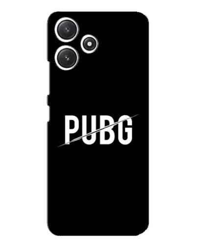 Чехол для Xiaomi POCO M6 Pro (5G) с картинкой «PUBG — белый логотип» Чехол для Xiaomi POCO M6 Pro (5G) с картинкой «PUBG — белый логотип»