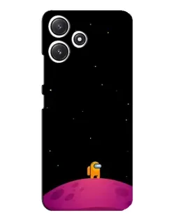 Чехол для Xiaomi POCO M6 Pro (5G) с картинкой «Одинокий герой на планете»