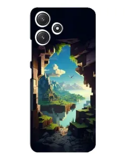 Чехол для Xiaomi POCO M6 Pro (5G) с картинкой «Вид из пещеры»