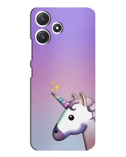Чехол для Xiaomi POCO M6 Pro (5G) с картинкой «Единорог градиент»