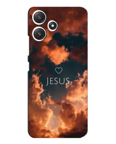 Чехол для Xiaomi POCO M6 Pro (5G) с картинкой «Сияние Имени Jesus»