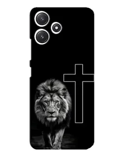 Чохол для Xiaomi POCO M6 Pro (5G) з картинкою «Лев та Хрест» Чохол для Xiaomi POCO M6 Pro (5G) з картинкою «Лев та Хрест»