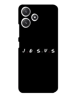 Чехол для Xiaomi POCO M6 Pro (5G) с картинкой «Точки веры J.E.S.U.S.»