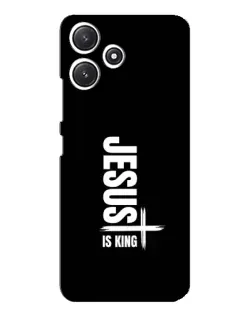 Чехол для Xiaomi POCO M6 Pro (5G) с картинкой «Вертикаль веры Jesus»
