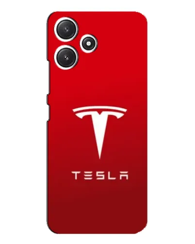 Чехол для Xiaomi POCO M6 Pro (5G) с картинкой «Tesla Red Classic»