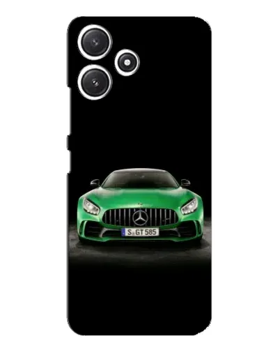 Чехол для Xiaomi POCO M6 Pro (5G) с картинкой «Mercedes — неоновый лого» Чехол для Xiaomi POCO M6 Pro (5G) с картинкой «Mercedes — неоновый лого»