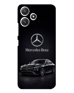 Чехол для Xiaomi POCO M6 Pro (5G) с картинкой «Mercedes — решетка радиатора»