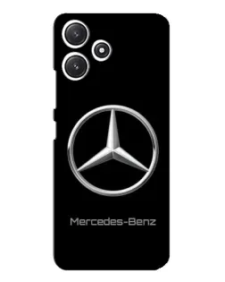 Чехол для Xiaomi POCO M6 Pro (5G) с картинкой «Mercedes Silver Logo»