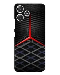 Чехол для Xiaomi POCO M6 Pro (5G) с картинкой «Mercedes Carbon Grid»