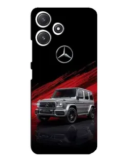 Чехол для Xiaomi POCO M6 Pro (5G) с картинкой «Mercedes G-Class красный»