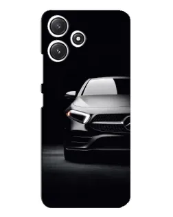 Чехол для Xiaomi POCO M6 Pro (5G) с картинкой «Свет фар Mercedes»
