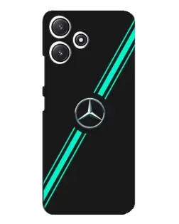Чехол для Xiaomi POCO M6 Pro (5G) с картинкой «Спортивные линии Mercedes»