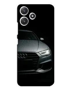 Чехол для Xiaomi POCO M6 Pro (5G) с картинкой «Audi — детализация кузова»