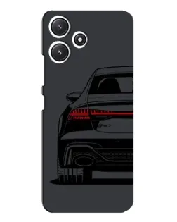 Чехол для Xiaomi POCO M6 Pro (5G) с картинкой «Задняя часть Audi — арт»