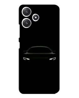Чехол для Xiaomi POCO M6 Pro (5G) с картинкой «Взгляд Audi в темноте»