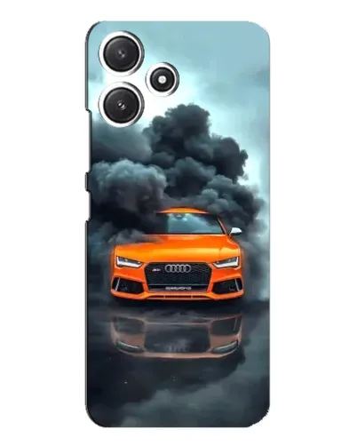 Чехол для Xiaomi POCO M6 Pro (5G) с картинкой «Audi в облаках дыма» Чехол для Xiaomi POCO M6 Pro (5G) с картинкой «Audi в облаках дыма»