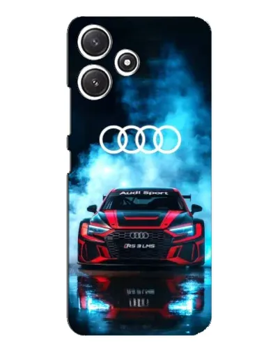 Чехол для Xiaomi POCO M6 Pro (5G) с картинкой «Audi Sport — неон» Чехол для Xiaomi POCO M6 Pro (5G) с картинкой «Audi Sport — неон»
