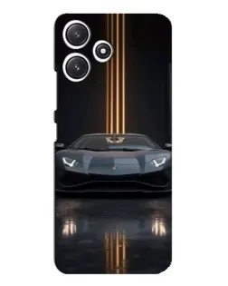 Чехол для Xiaomi POCO M6 Pro (5G) с картинкой «Lamborghini золотые линии» Чехол для Xiaomi POCO M6 Pro (5G) с картинкой «Lamborghini золотые линии»