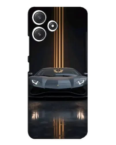 Чехол для Xiaomi POCO M6 Pro (5G) с картинкой «Lamborghini золотые линии» Чехол для Xiaomi POCO M6 Pro (5G) с картинкой «Lamborghini золотые линии»