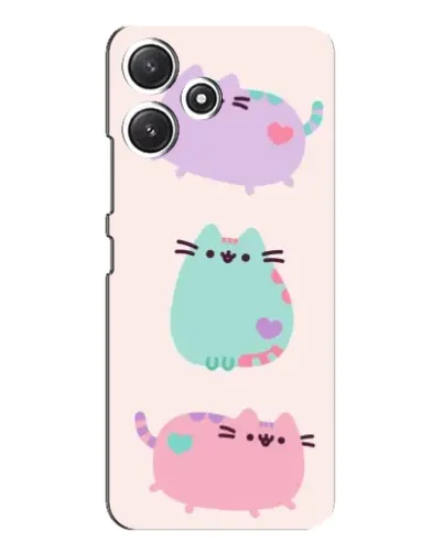 Чехол для Xiaomi POCO M6 Pro (5G) с картинкой «Pusheen трио» Чехол для Xiaomi POCO M6 Pro (5G) с картинкой «Pusheen трио»