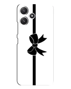 Чехол для Xiaomi POCO M6 Pro (5G) с картинкой «Вертикальный бант»