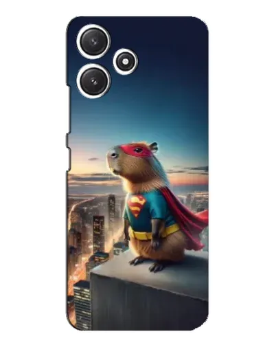 Чехол для Xiaomi POCO M6 Pro (5G) с картинкой «Капи-мен супергерой» Чехол для Xiaomi POCO M6 Pro (5G) с картинкой «Капи-мен супергерой»