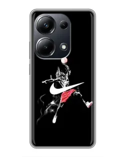 Чехол для Xiaomi POCO M6 Pro с картинкой «Jordan Jumpman»