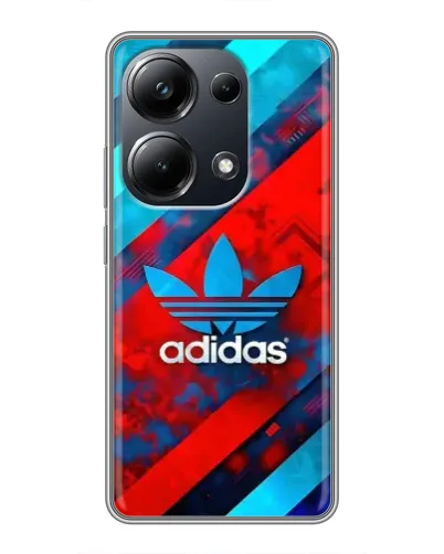 Чехол для Xiaomi POCO M6 Pro с картинкой «Абстракция Adidas» Чехол для Xiaomi POCO M6 Pro с картинкой «Абстракция Adidas»