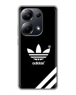 Чехол для Xiaomi POCO M6 Pro с картинкой «Adidas с диагональными полосами»