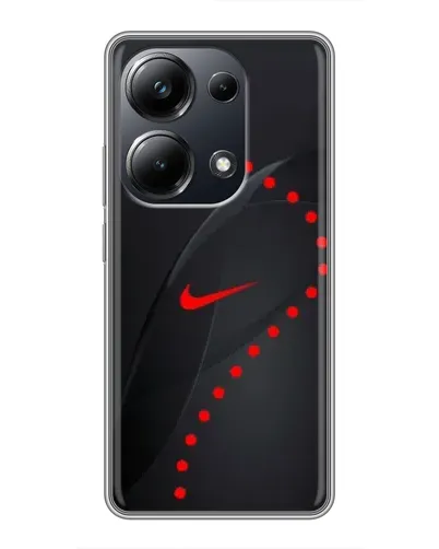 Чехол для Xiaomi POCO M6 Pro с картинкой «Абстрактный дизайн Nike» Чехол для Xiaomi POCO M6 Pro с картинкой «Абстрактный дизайн Nike»
