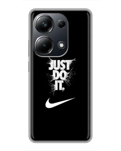 Чехол для Xiaomi POCO M6 Pro с картинкой «Текстовый принт Nike» Чехол для Xiaomi POCO M6 Pro с картинкой «Текстовый принт Nike»