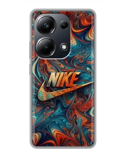 Чехол для Xiaomi POCO M6 Pro с картинкой «Nike в абстракции» Чехол для Xiaomi POCO M6 Pro с картинкой «Nike в абстракции»