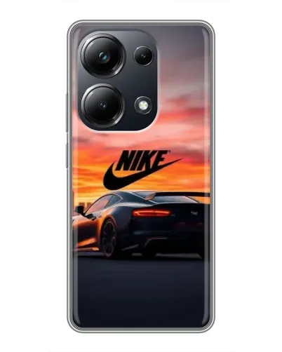 Чехол для Xiaomi POCO M6 Pro с картинкой «Nike и суперкар» Чехол для Xiaomi POCO M6 Pro с картинкой «Nike и суперкар»