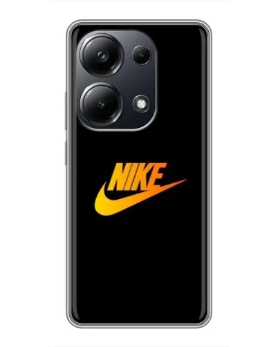 Чехол для Xiaomi POCO M6 Pro с картинкой «Золотой логотип Nike» Чехол для Xiaomi POCO M6 Pro с картинкой «Золотой логотип Nike»