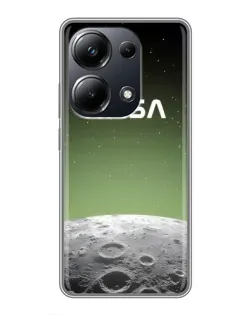 Чехол для Xiaomi POCO M6 Pro с картинкой «NASA — лунный градиент» Чехол для Xiaomi POCO M6 Pro с картинкой «NASA — лунный градиент»