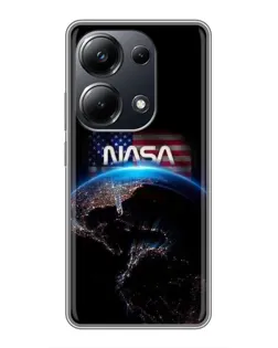 Чехол для Xiaomi POCO M6 Pro с картинкой «Земля из космоса NASA» Чехол для Xiaomi POCO M6 Pro с картинкой «Земля из космоса NASA»