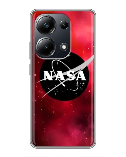 Чехол для Xiaomi POCO M6 Pro с картинкой «NASA — красная туманность»