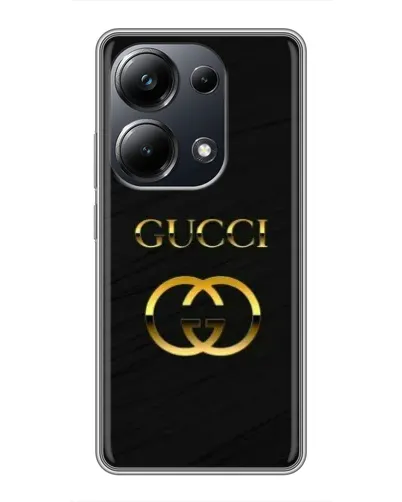 Чехол для Xiaomi POCO M6 Pro с картинкой «Золотой логотип Gucci» Чехол для Xiaomi POCO M6 Pro с картинкой «Золотой логотип Gucci»