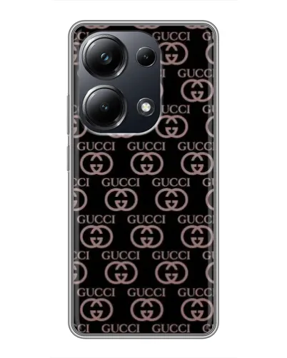 Чехол для Xiaomi POCO M6 Pro с картинкой «Классическая монограмма Gucci» Чехол для Xiaomi POCO M6 Pro с картинкой «Классическая монограмма Gucci»