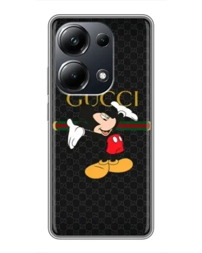 Чехол для Xiaomi POCO M6 Pro с картинкой «Микки Маус Gucci» Чехол для Xiaomi POCO M6 Pro с картинкой «Микки Маус Gucci»