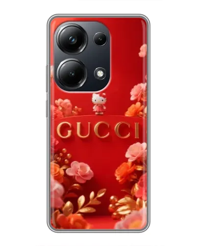 Чехол для Xiaomi POCO M6 Pro с картинкой «Gucci — золотой сад» Чехол для Xiaomi POCO M6 Pro с картинкой «Gucci — золотой сад»