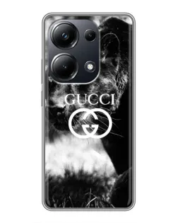 Чохол для Xiaomi POCO M6 Pro з картинкою «Gucci — дика природа»