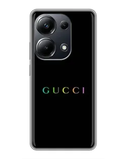Чохол для Xiaomi POCO M6 Pro з картинкою «Gucci — неоновий мінімалізм»