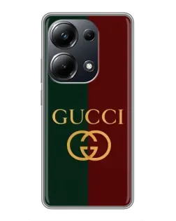 Чохол для Xiaomi POCO M6 Pro з картинкою «Gucci — темно-зелений градієнт»