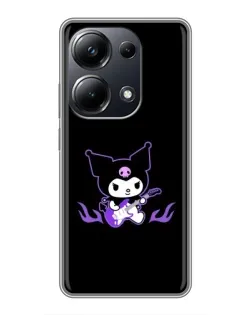 Чехол для Xiaomi POCO M6 Pro с картинкой «Электрическая Kuromi»