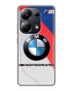 Чехол для Xiaomi POCO M6 Pro с картинкой «BMW Performance стиль»