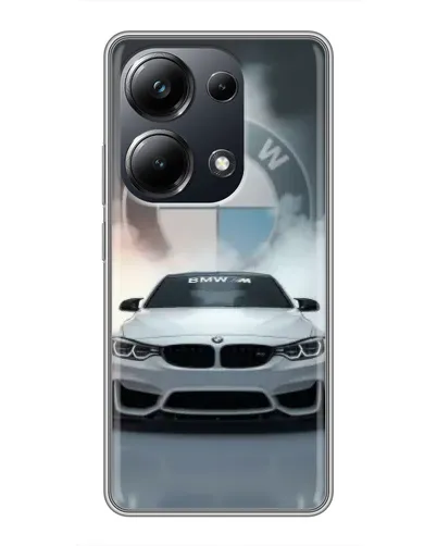 Чехол для Xiaomi POCO M6 Pro с картинкой «BMW в белом дыму» Чехол для Xiaomi POCO M6 Pro с картинкой «BMW в белом дыму»
